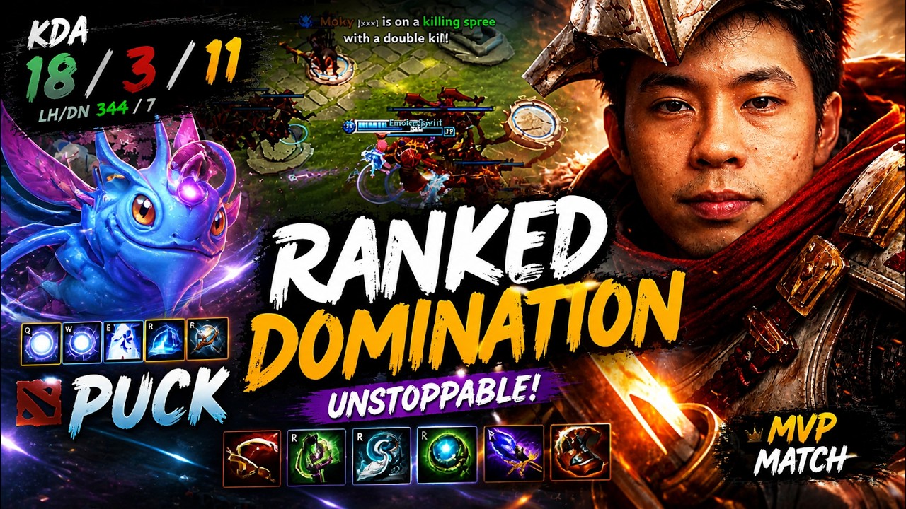 ChuyansDota - Puck God | Immortal Gameplay 7.41b