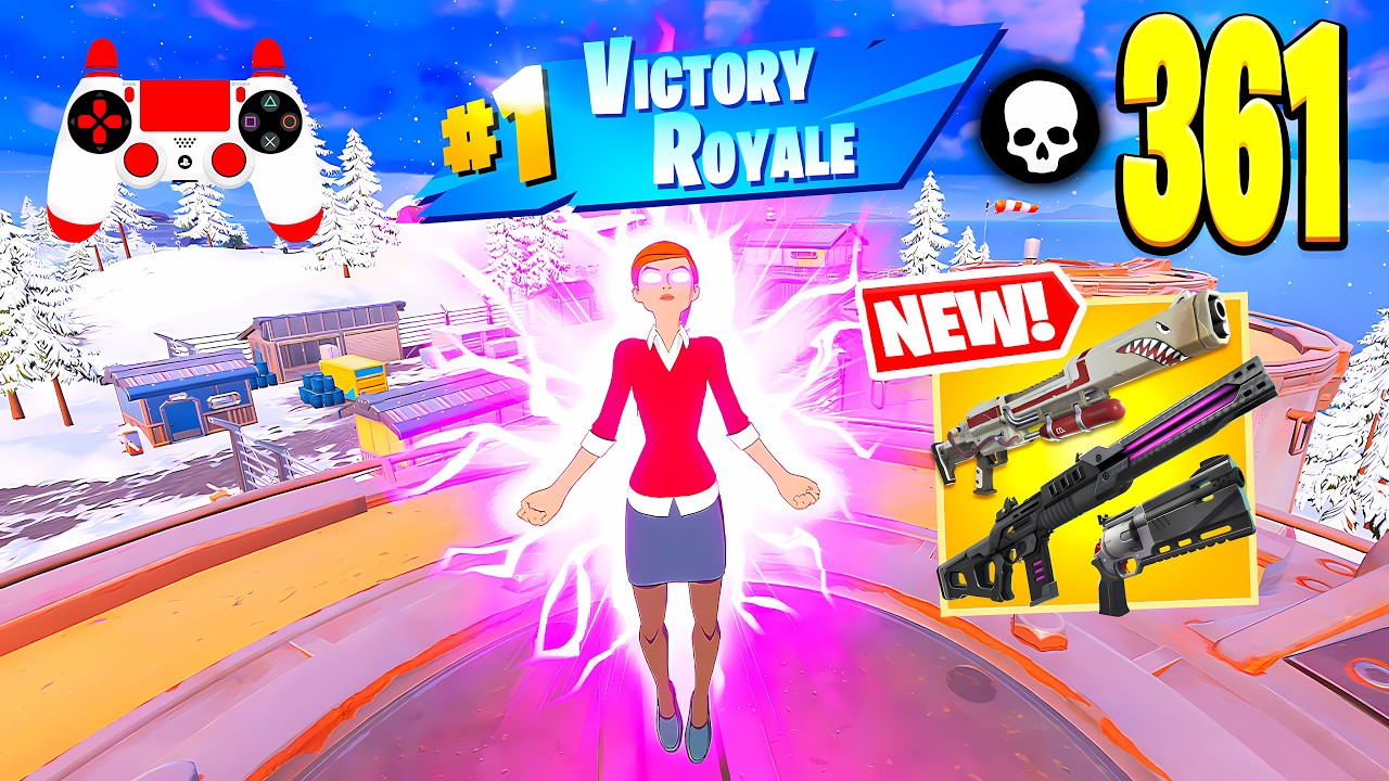 361 Elimination Gwen Tennyson Wins Full Gameplay! Fortnite Chapter 7 Season 2