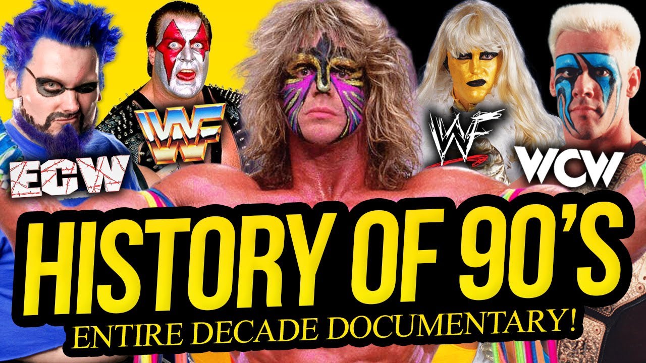 The ENTIRE History of 90's Wrestling!