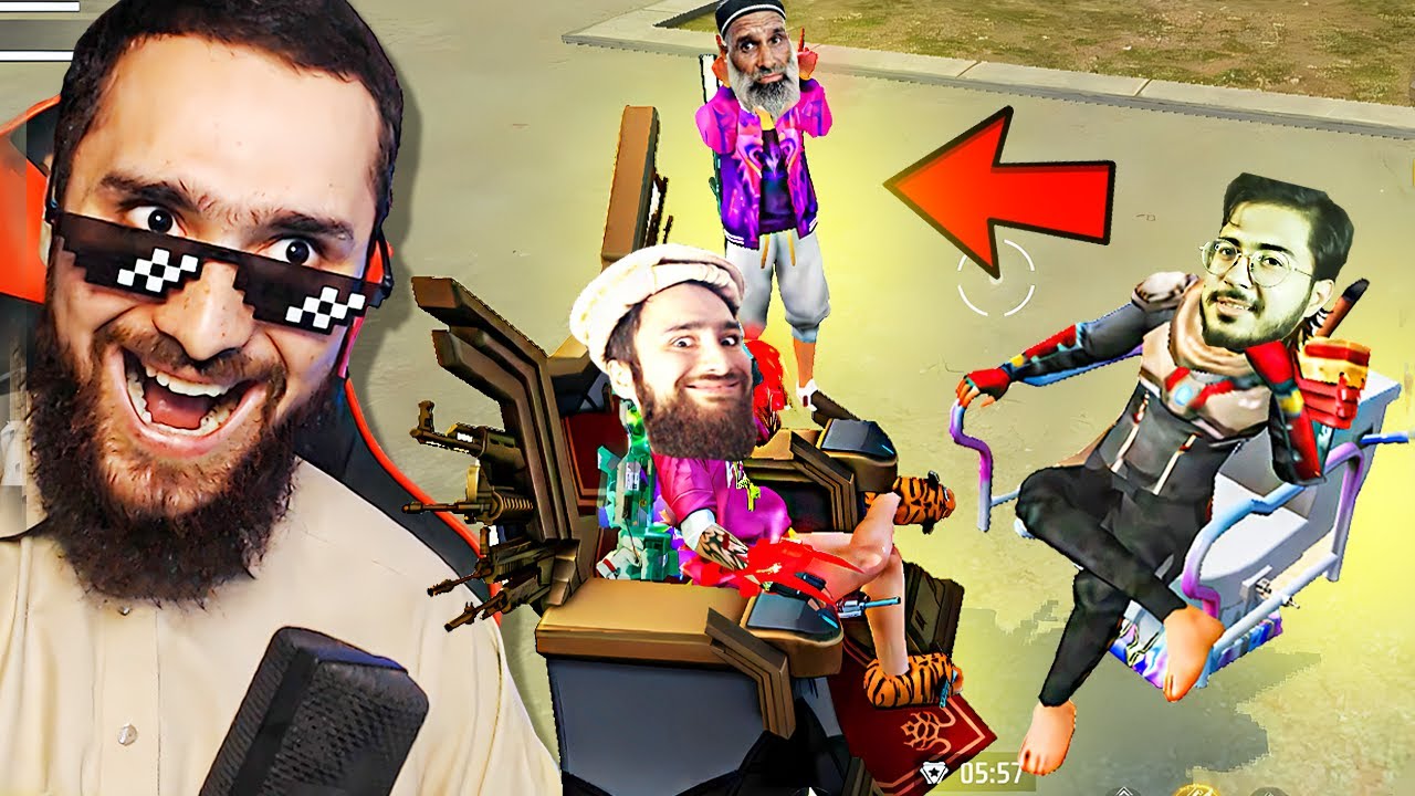 Free Fire Funny Moments with MR ABU ЁЯШВ Part 9 background