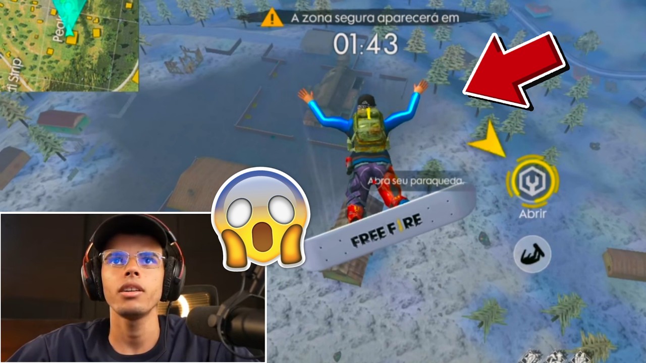 REAÇÃO DO MARECHAL AO JOGAR O FREE FIRE DE 2018 EM 2026