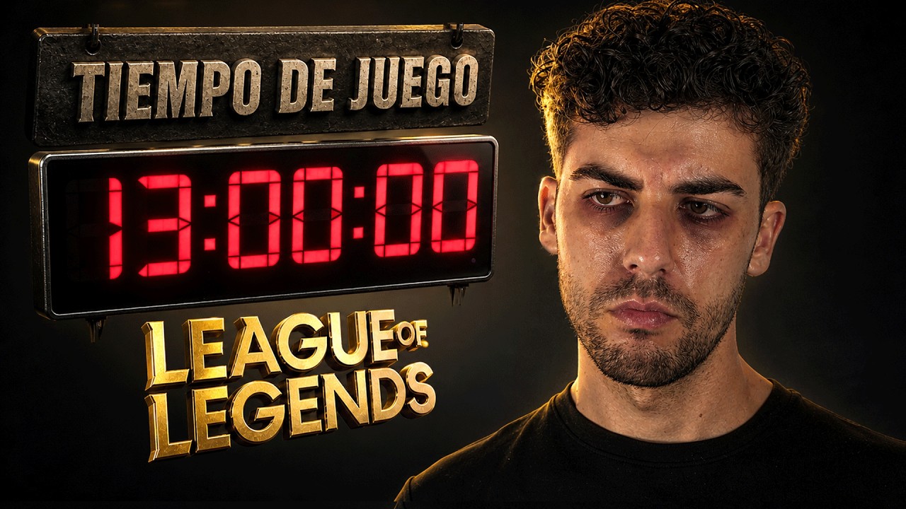 Jugué 13 horas seguidas al League of Legends
