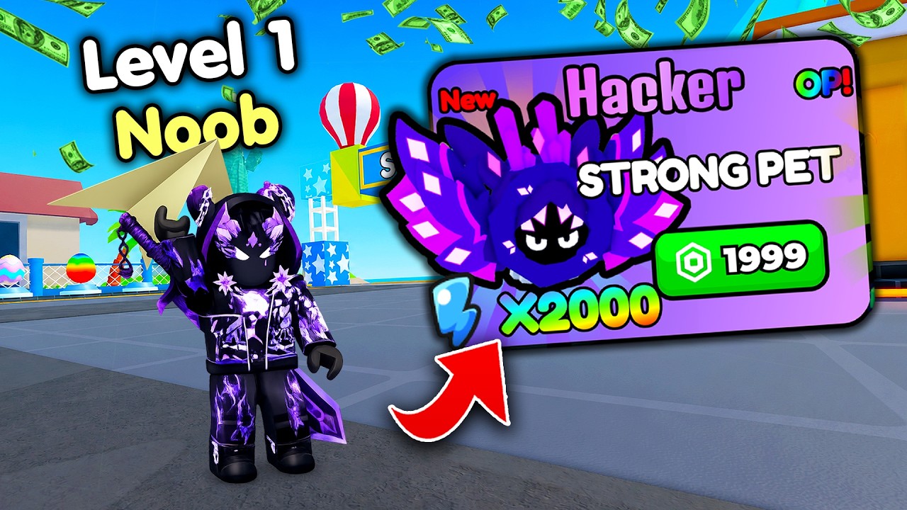 Starting Over as NOOB with OP SECRET in Paper Plane Training! (Roblox)