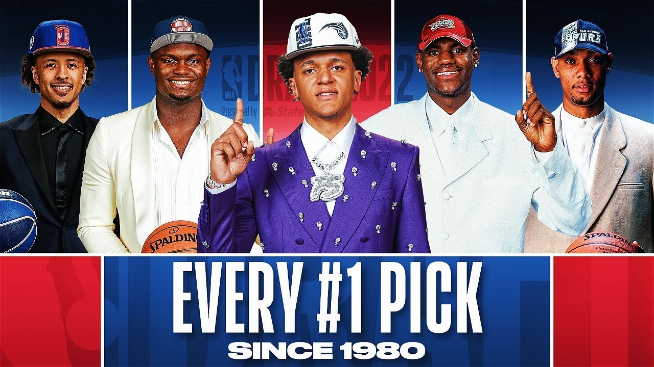 Every Number 1 Pick Since 1980 | #NBADraft background