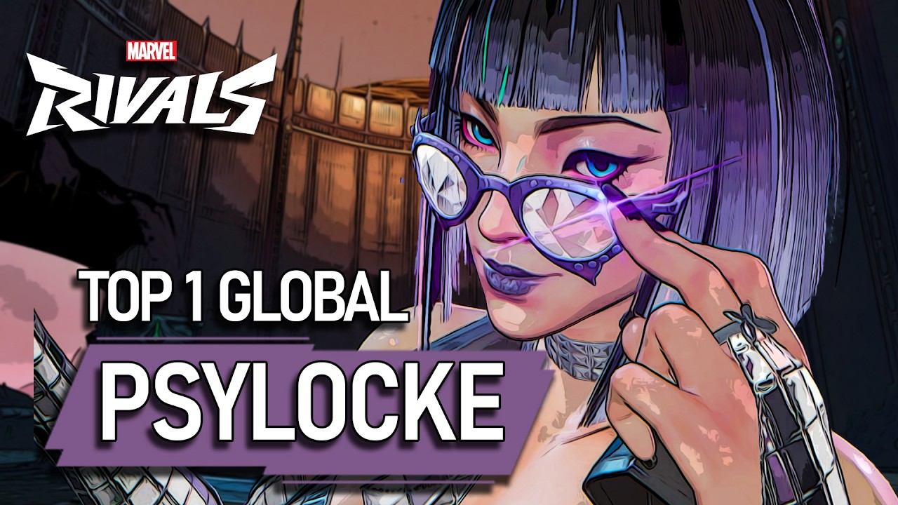 TOP 1 GLOBAL PSYLOCKE ! Vainhy - MARVEL RIVALS PRO
