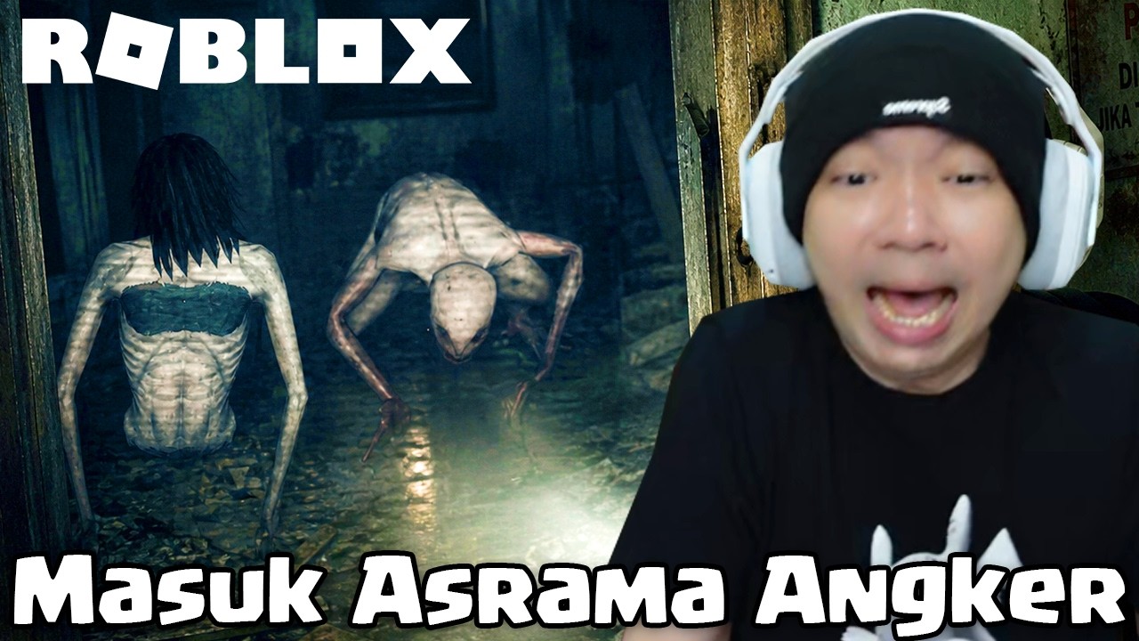 Masuk Asrama Angker - Silent Psycho Roblox Indonesia background