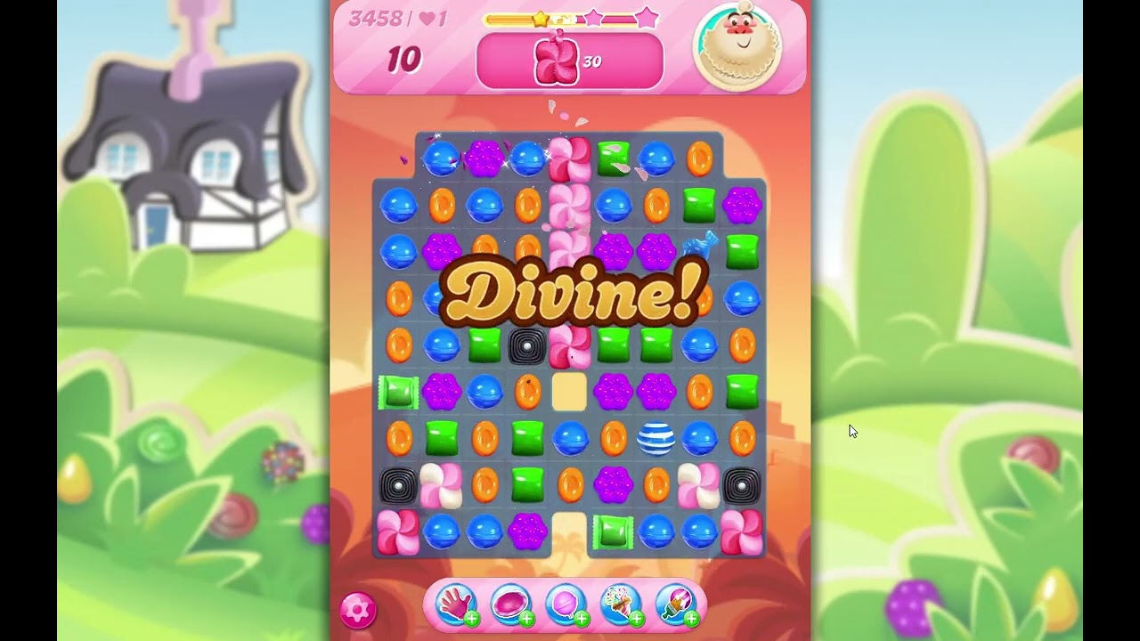 Candy Crush Saga Level 3458