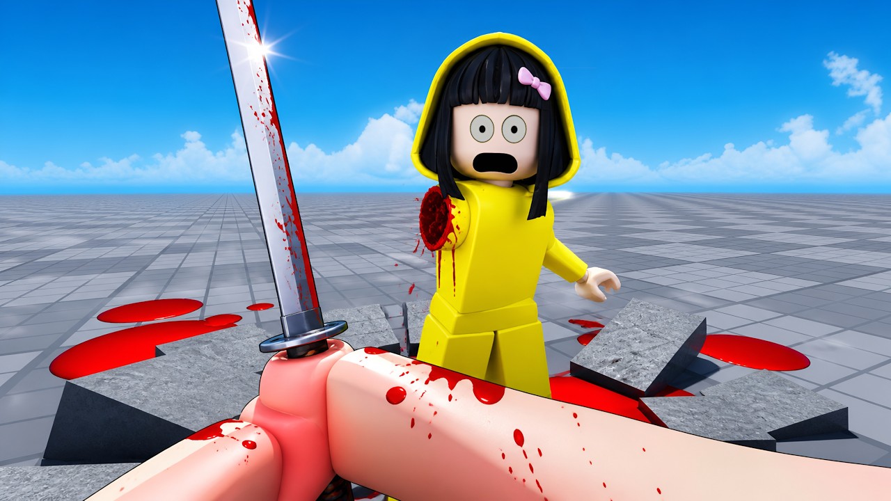 Kak Yuta Dan Kak Mio Ditantang Bertarung Sama Popo Dan Mimi || ROBLOX
