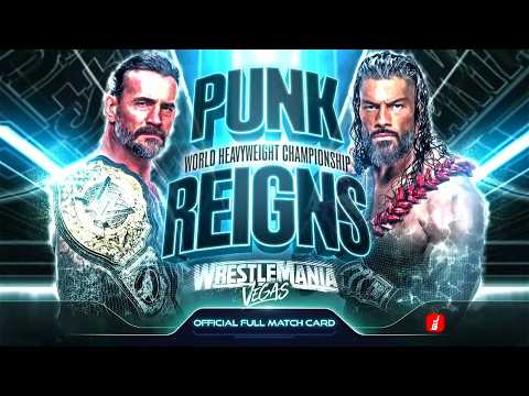 WrestleMania 42 Official Full Match Card HD