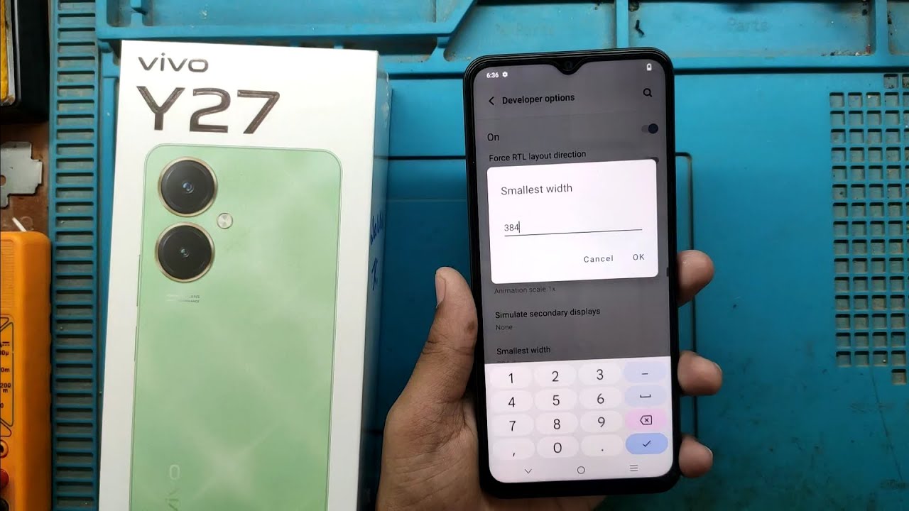 VIVO Y27/Y56 5G DPI Option On (Sensitivity Increase) Freefire background