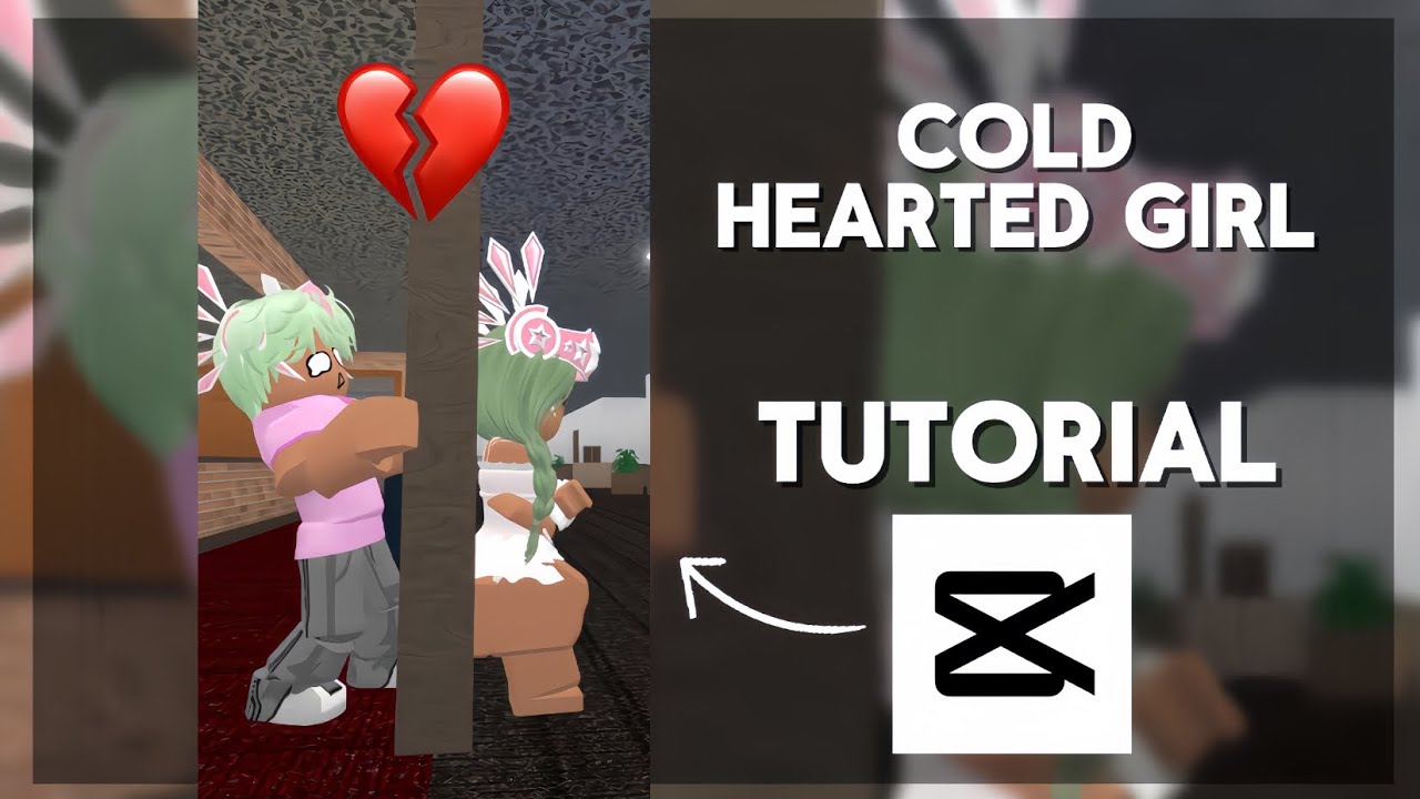 CAPCUT TUTORIAL on the VIRAL COLD HEARTED GIRL TREND