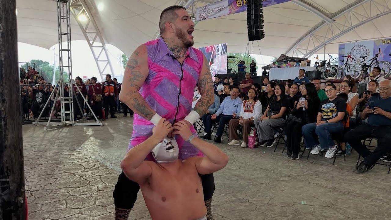 Lucha estelar Fresero Jr y Mariachi Loco ЁЯЖЪ Puma King y Santo Jr