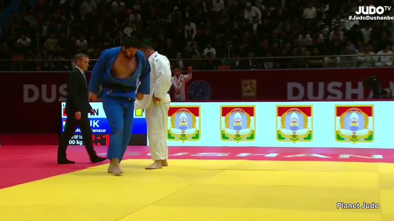 Haiyang LI 🇨🇳 🆚️ Mansur RAHMON 🇹🇯 | 1/8финала/+100кг | Большой Шлем Душанбе 2026