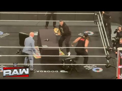 Roman Reigns Brawls With Jacob Fatu Full Segment + Off Air | WWE Raw May 4 2026