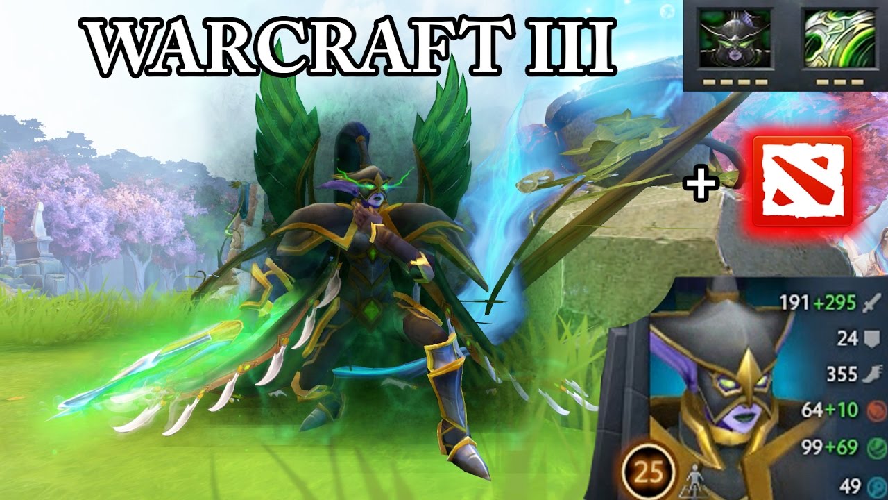 Phantom Assassin (Mortred) from WarCraft III in Dota 2! background