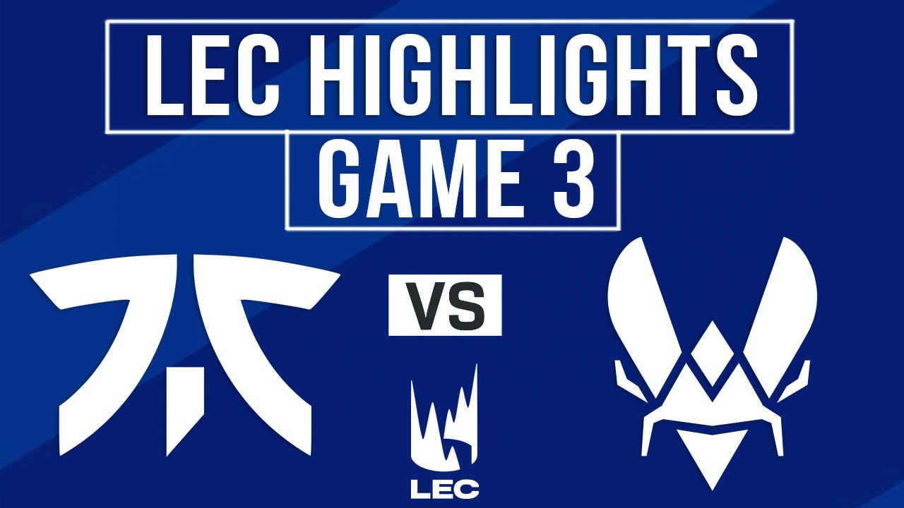 FNC vs VIT Highlights Game 3 | LEC Spring 2026 | Fnatic vs Team Vitality