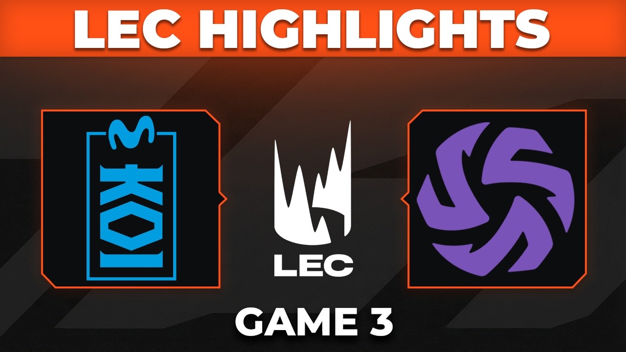 MKOI vs SHFT Highlights Game 3 | 2026 LEC Spring | Movistar KOI vs Shifters