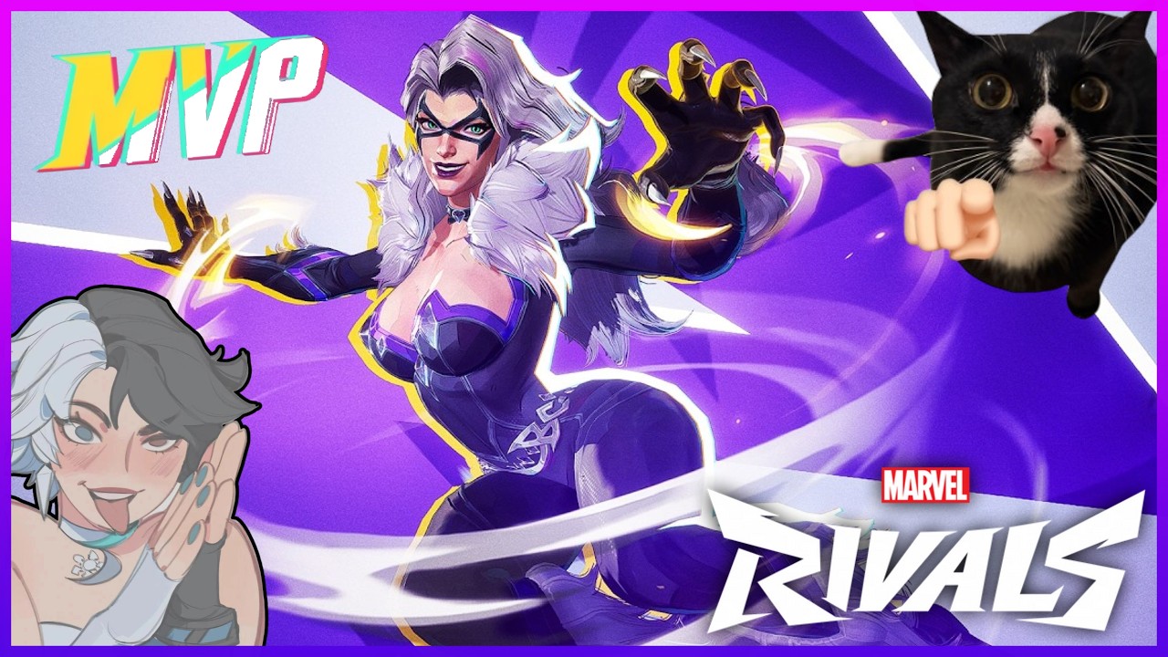 BLACK CAT IS OP (Marvel Rivals) background