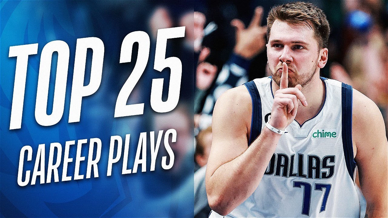 Luka Doncic's Top 25 Career Plays background