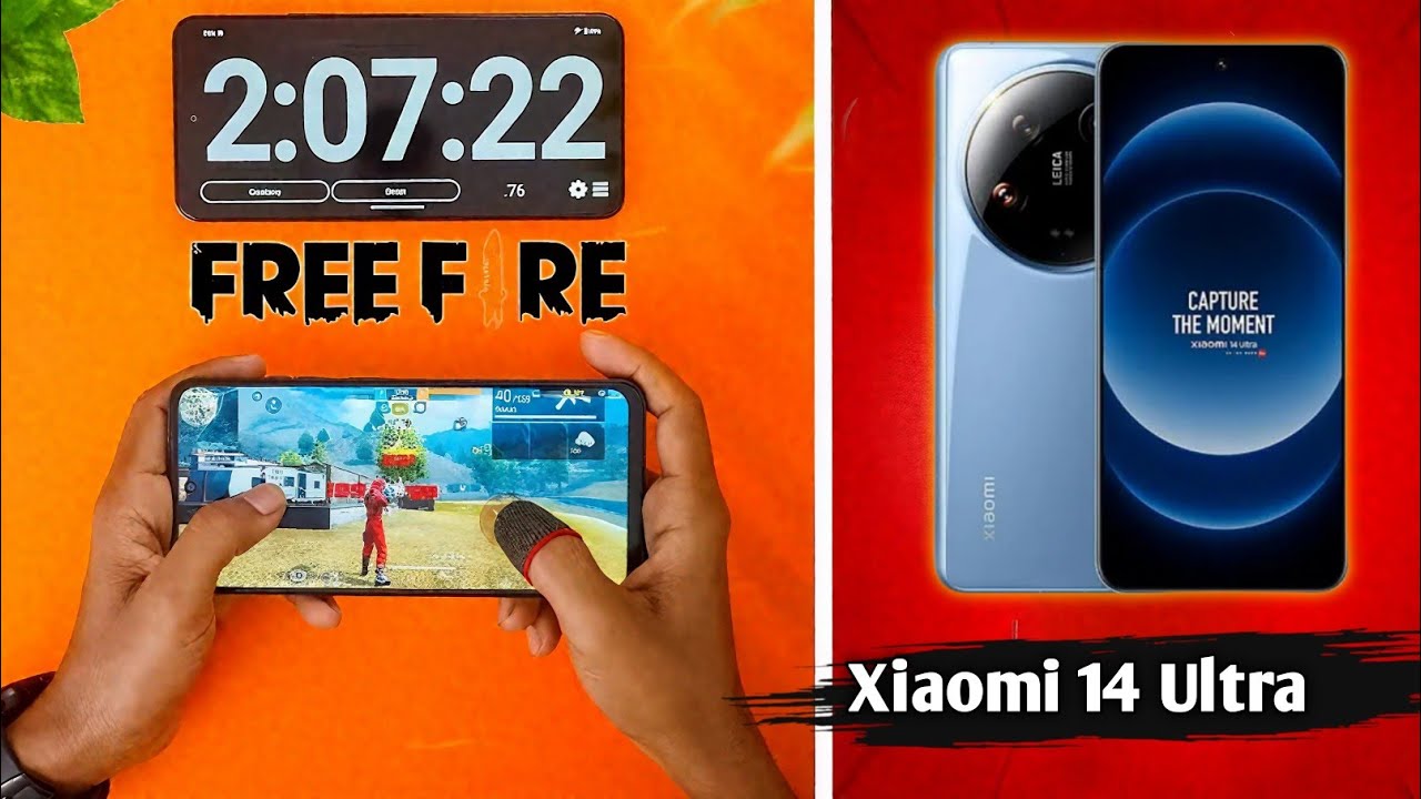 Xiaomi 14 Ultra Free Fire Gaming Review | Ultra Flagship FPS Test 🔥#freefire #gaming #test