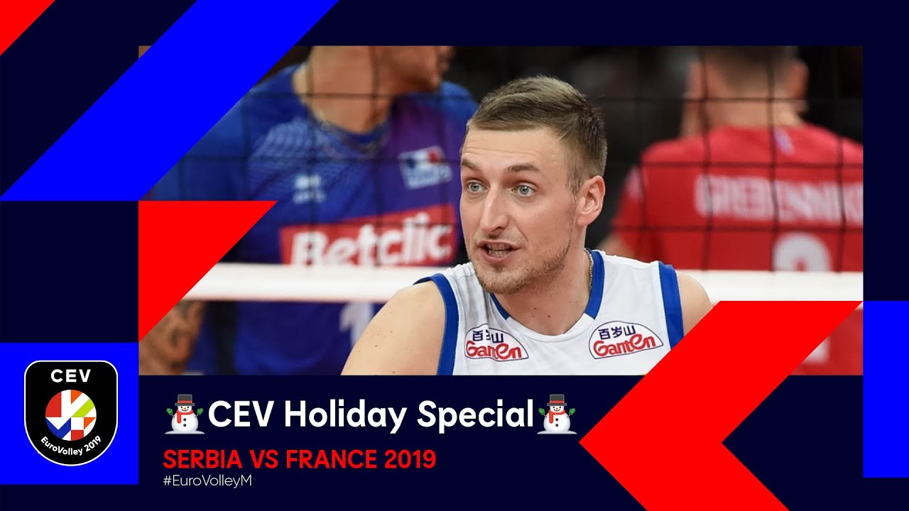 France vs Serbia FULL MATCH | #EuroVolleyM 2019 | CEV Holiday Special background
