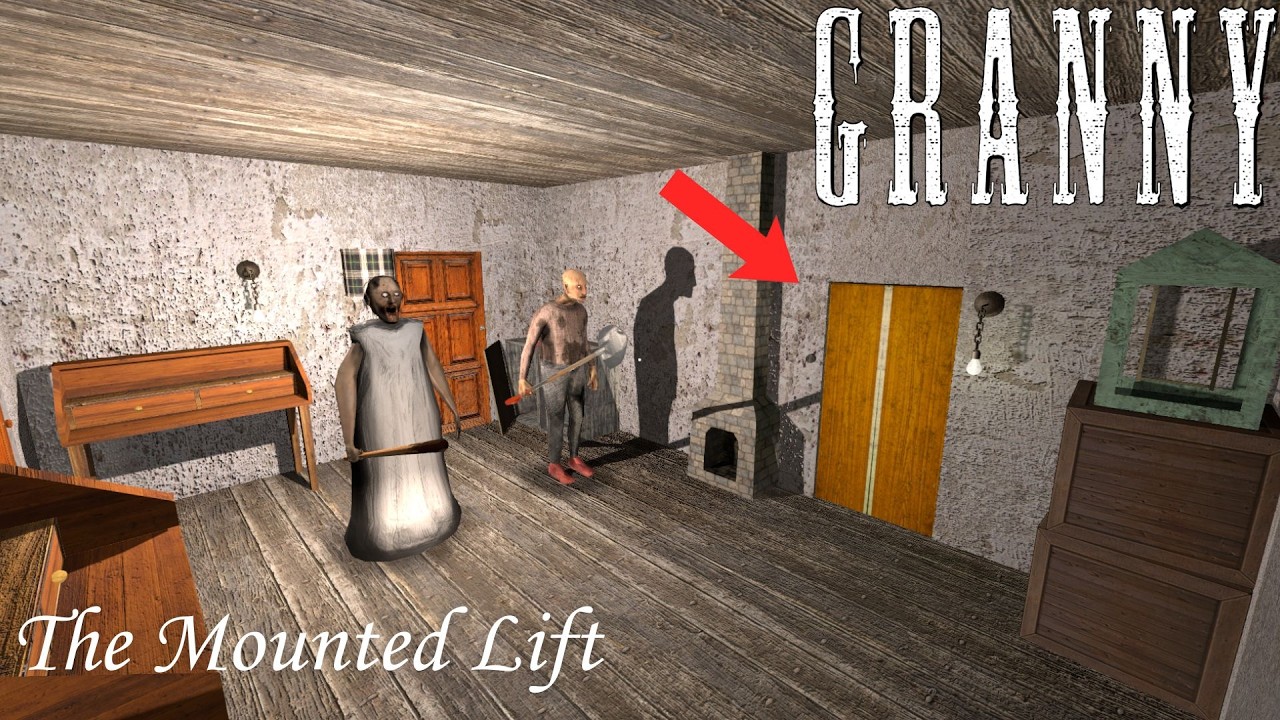 Granny Recaptured (PC) - The MOUNTED LIFT In The Rebuilt House Update! background