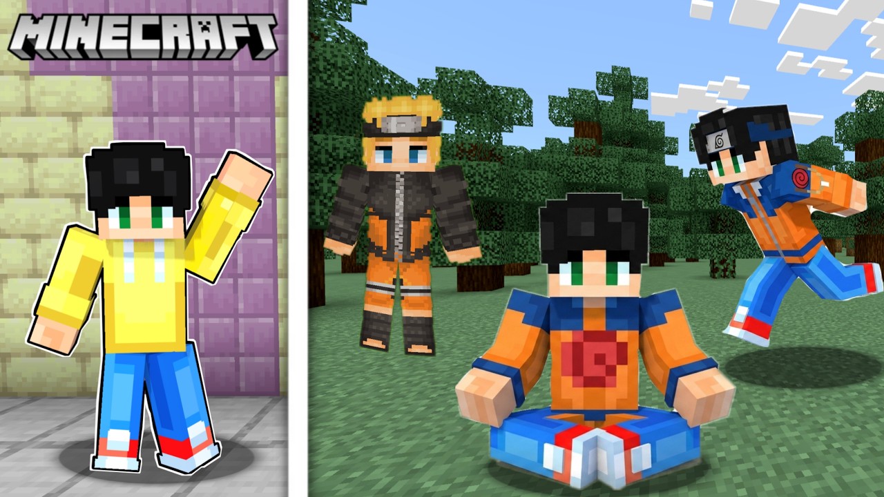 NAGING TOTOONG NARUTO Si Dave sa MINECRAFT