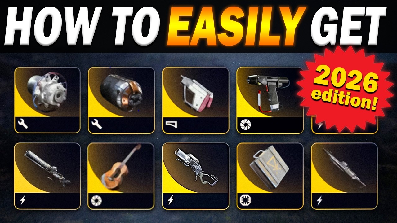 How to Get EVERY Legendary Blueprint & Item in Arc Raiders (in 2026!) background