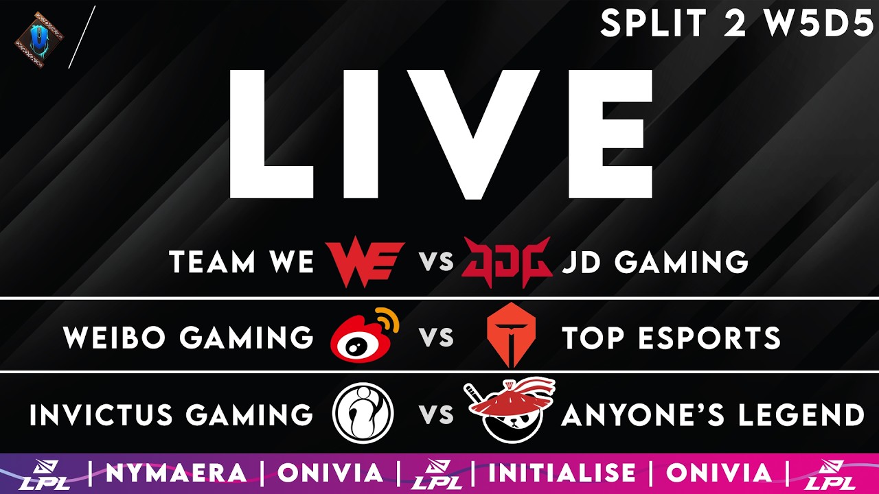 LPL 2026 Live Split 2 | LPL English with Nymaera & Initialise WE vs JDG | WBG vs TES | IG vs AL