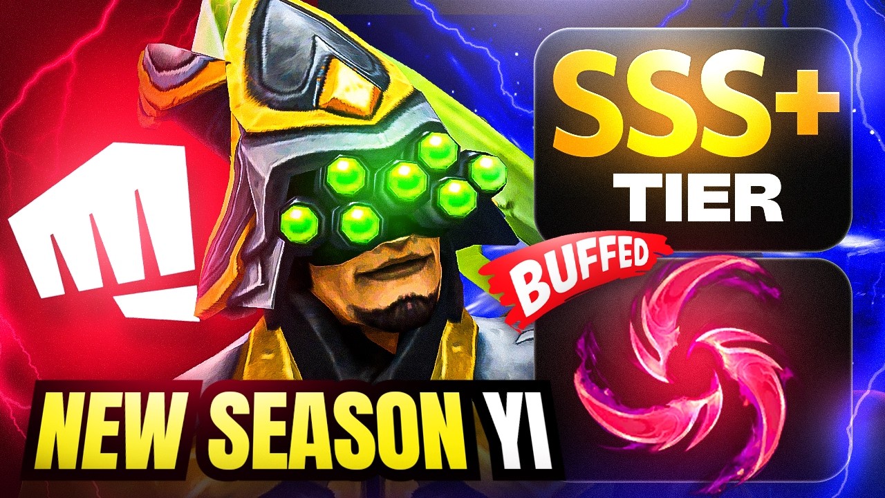 RIOT BROKE MASTER YI TOP WITH NEW SEASON BUFFS