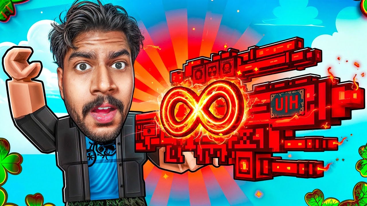 Upgrading My Gun From NOOB TO PRO in Roblox ЁЯФл!! background