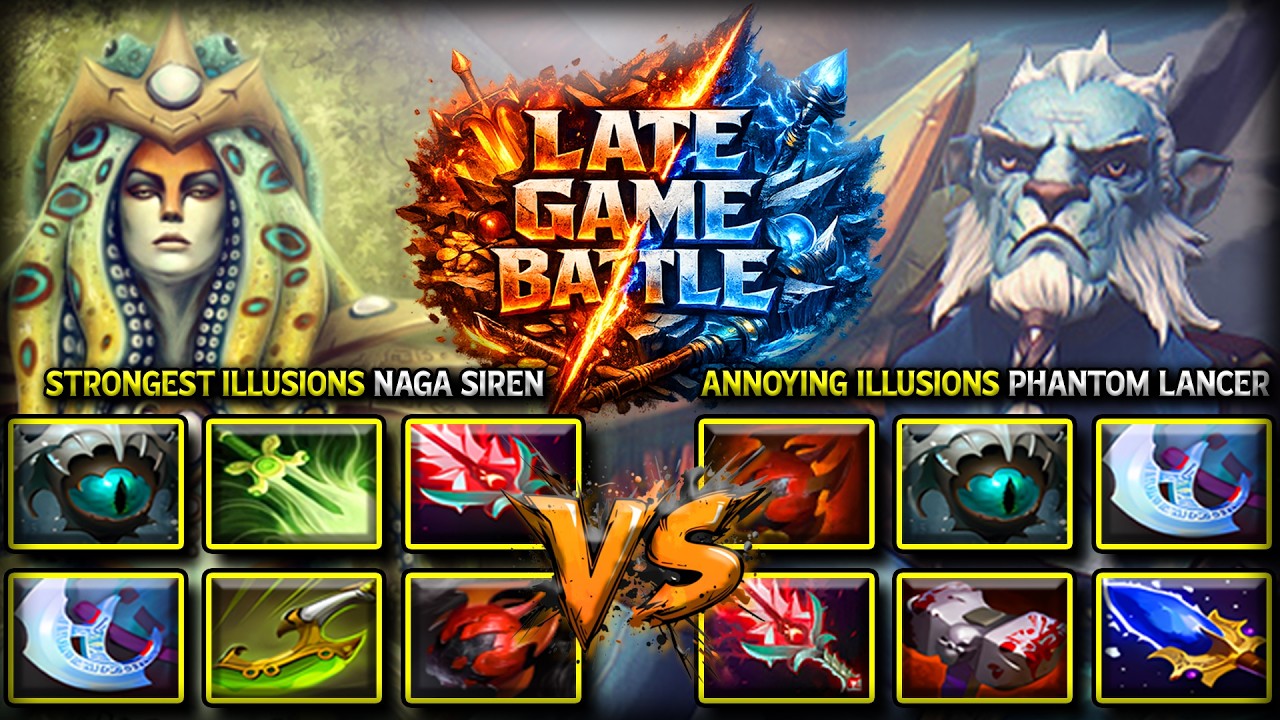 INTENSE ILLUSIONS BATTLE | STRONGEST ARMY NAGA SIREN FACING AGAINST ANNOYING ARMY PHANTOM LANCER