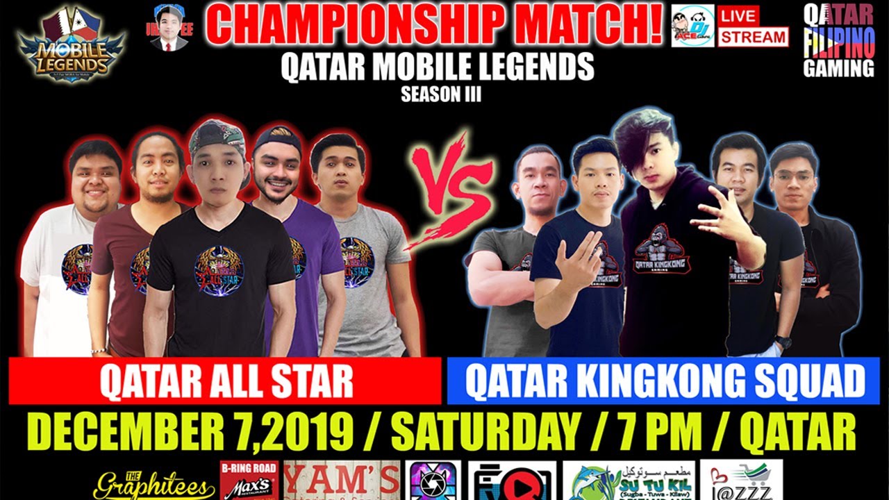 TRAILER-SEASON III FINALS QATAR MOBILE LEGENDS 5V5 background