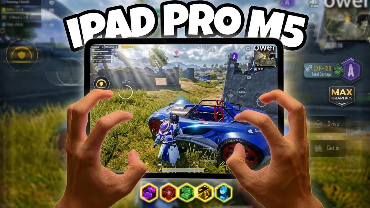 iPad Pro M5 4K Full HD PUBG TEST SENSITIVITY AND CONTROL CODE? 🤩🔥