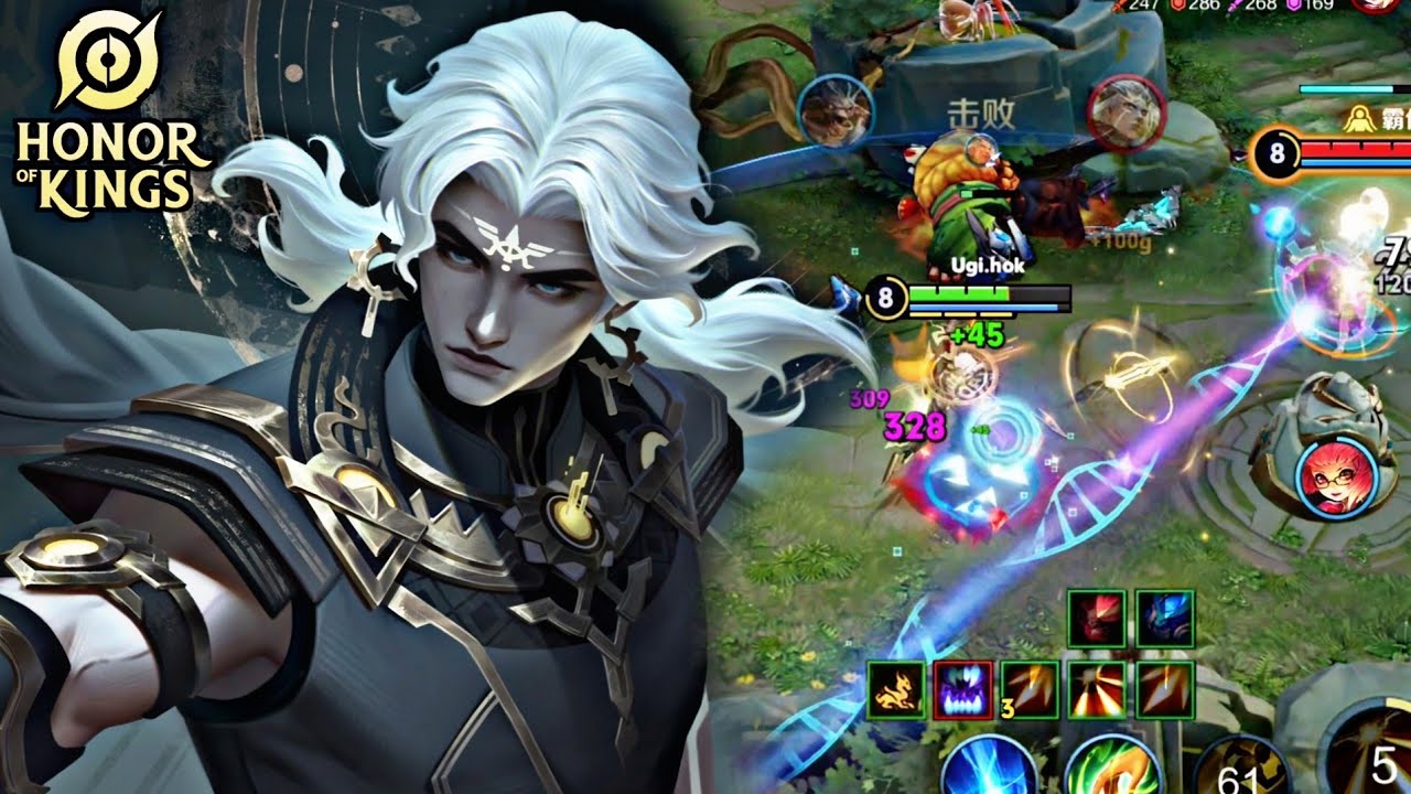 HOK : HOU YI GAMEPLAY | IN FARM LANE - HONOR OF KINGS background