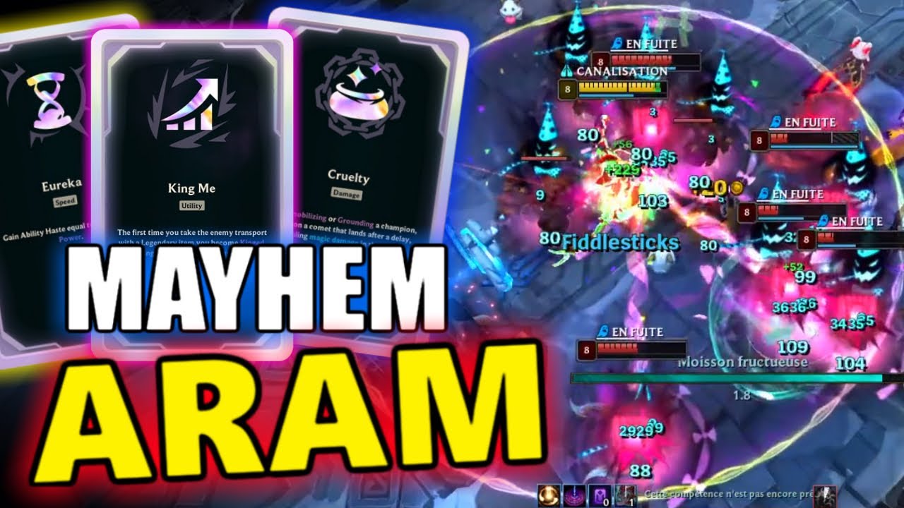 ARAM MAYHEM LoL FUN MOMENTS #503 background