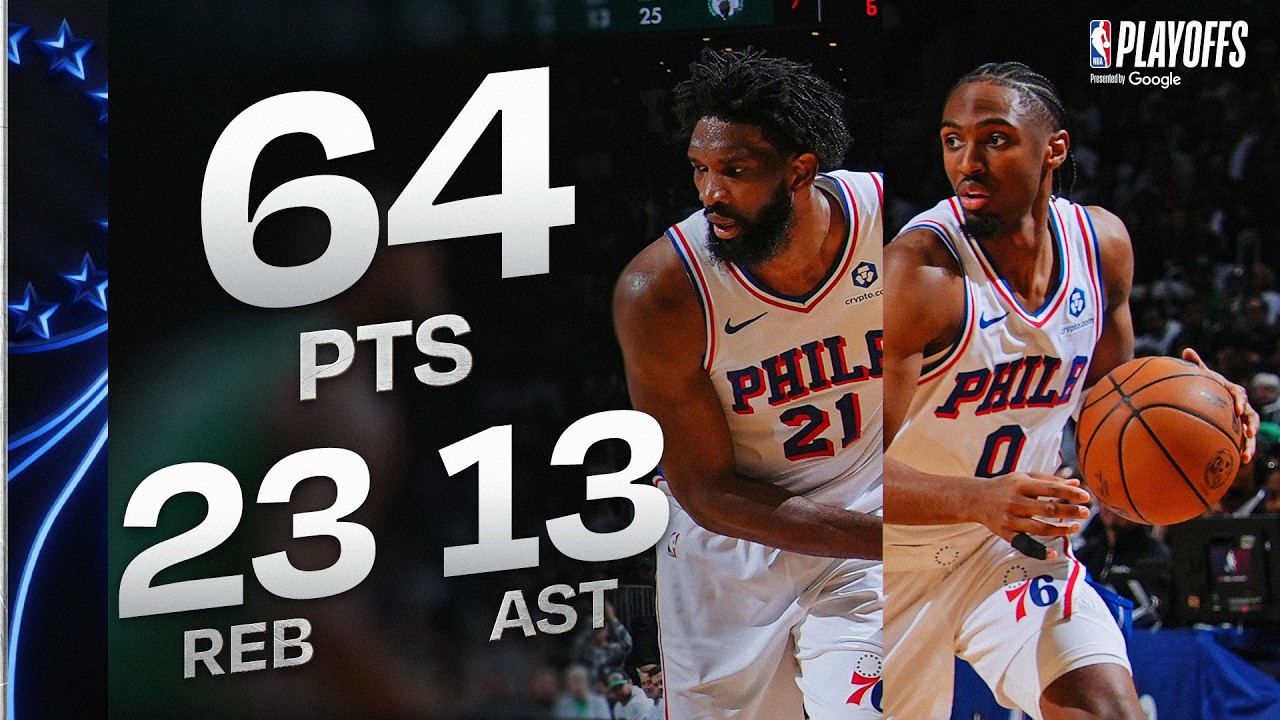 Joel Embiid & Tyrese Maxey Make NBA History in Game 7 vs Celtics (30/10 EACH!) ЁЯФе | May 2, 2026
