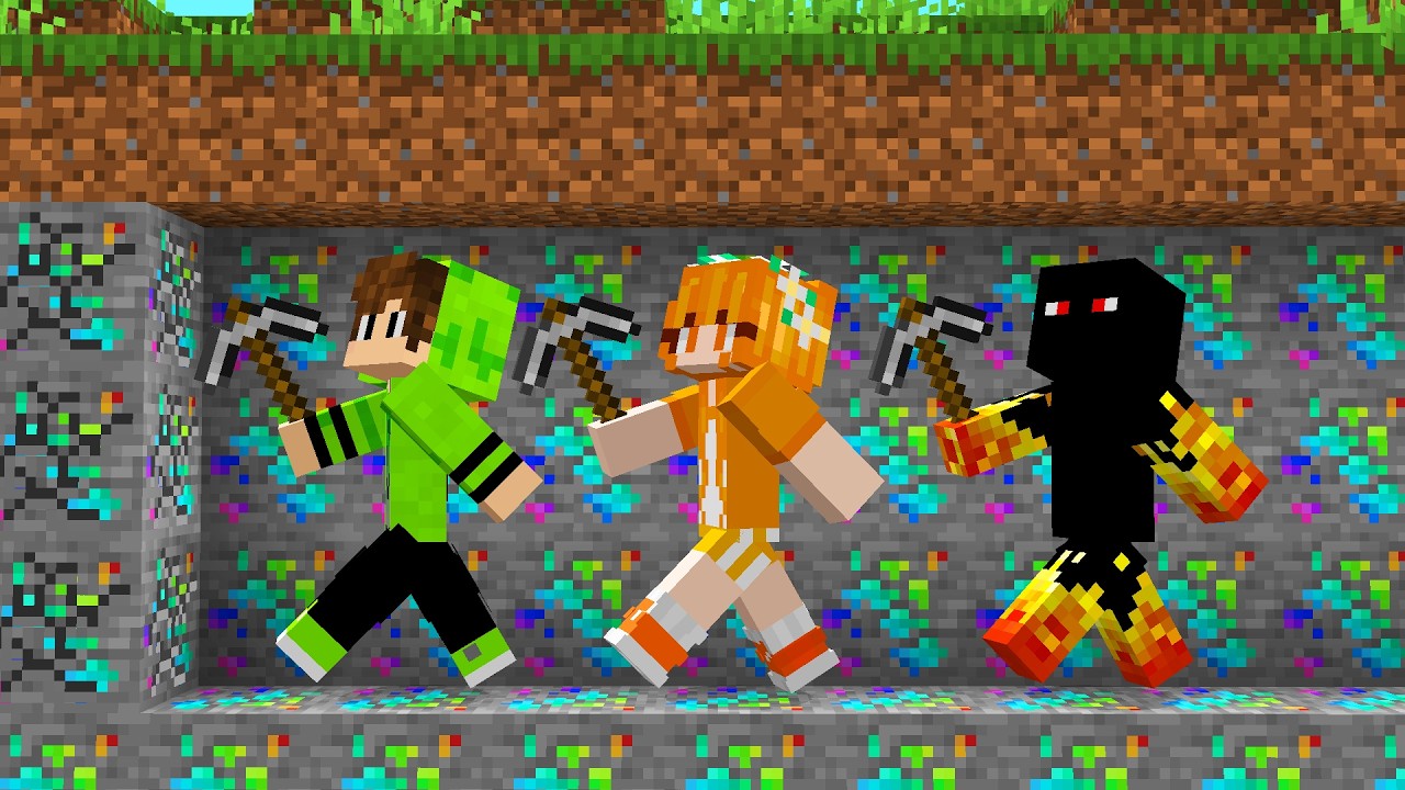 ENTREI NO SERVIDOR DE MINEIRAR pra FRENTE no Minecraft! background