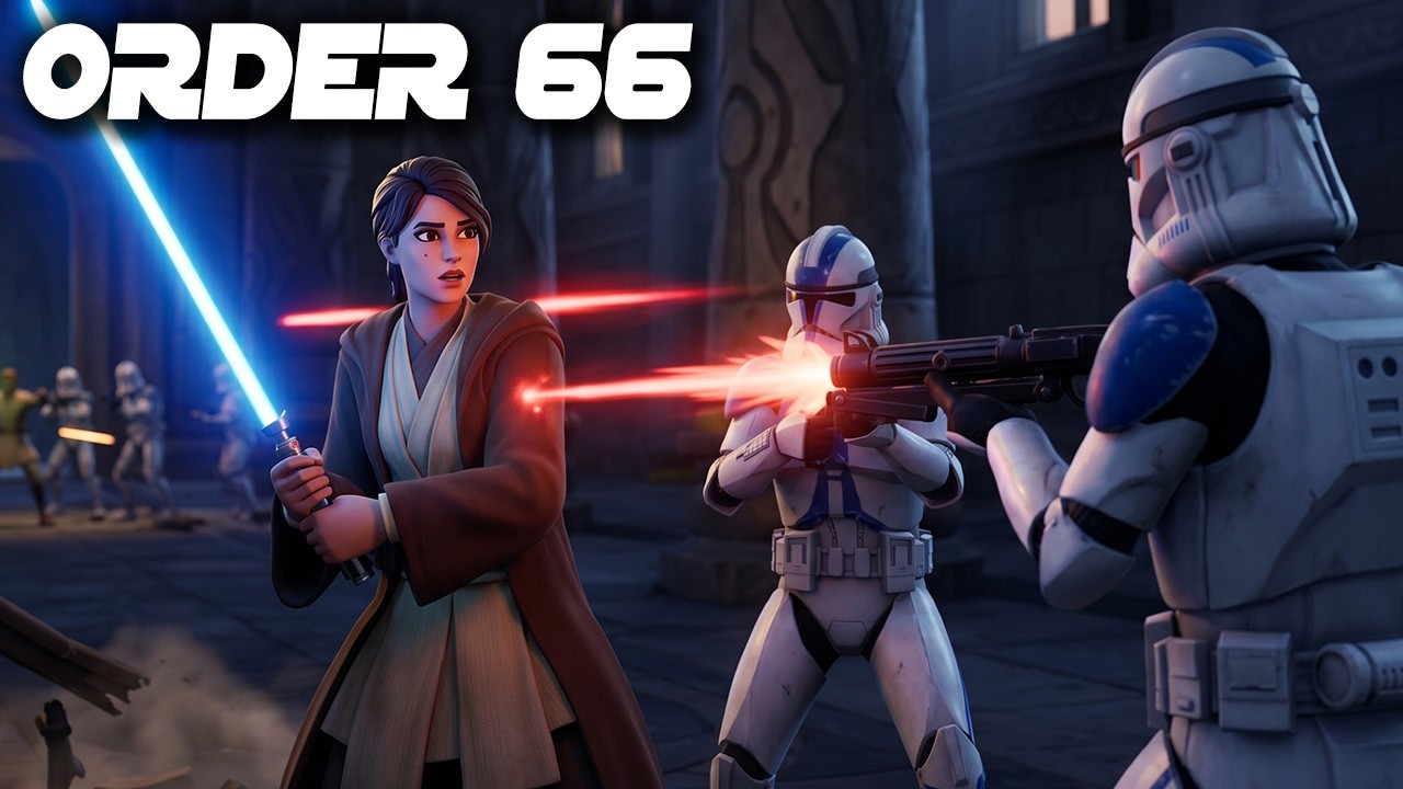 Dieser ORDER 66 Modus ist UNGLAUBLICH! - Star Wars Fortnite - Gameplay deutsch background