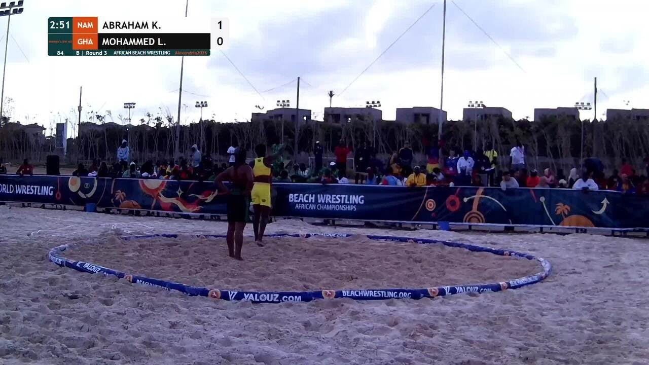 Kavelishimwe Ester ABRAHAM (NAM) vs. Latifatu MOHAMMED (GHA) • B | Round 3 • Women's BW 60Kg