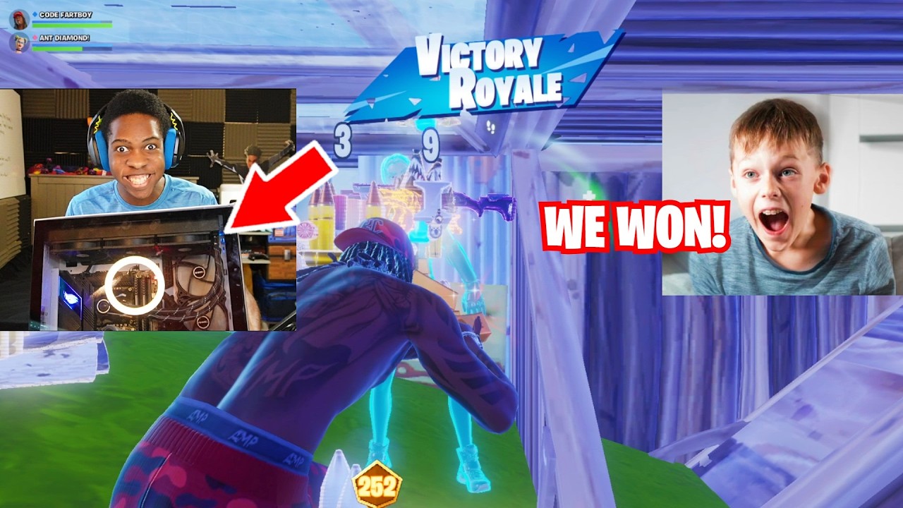 I Bought a Console Player a PC, then Won Him a Tournament.. background