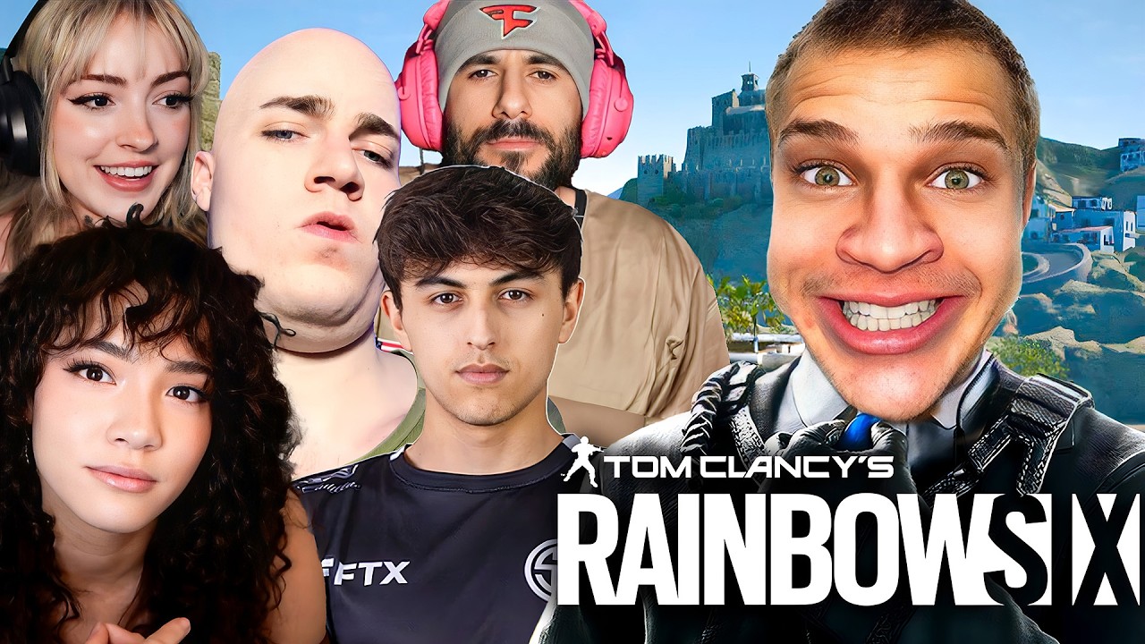 Cinna Plays in Jynxzi's Rainbow Six Siege Tournament w/ Beaulo, steak, Kayson & Sylvee