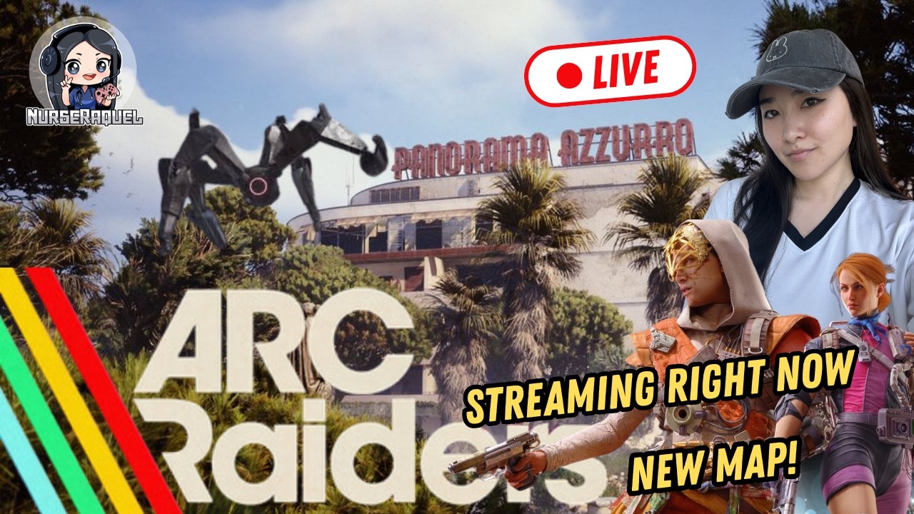 HAPPY WEEKEND! ARC RAIDERS WITH CHAT background