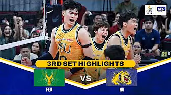 FEU vs NU | SET 3 HIGHLIGHTS | UAAP SEASON 88 MEN’S VOLLEYBALL FINALS | MAY 6, 2026