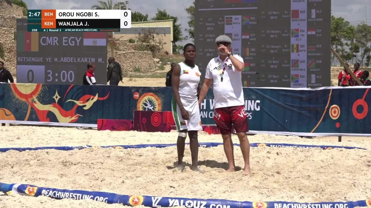 Sakinatou OROU NGOBI (BEN) vs. Jemimah Nakhumicha WANJALA (KEN) • A | Round 3 • Women's BW 65Kg