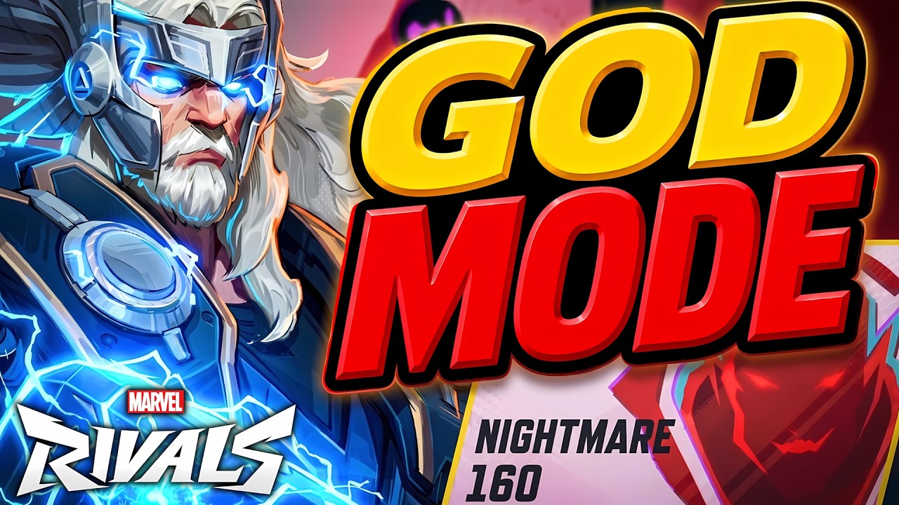 The STRONGEST Thor Build For Rivals PVE Nightmare Mode AFK Build background