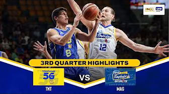 TNT vs MAGNOLIA | 3RD QUARTER HIGHLIGHTS | PBA SEASON 50 COMMISSIONER’S CUP