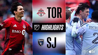Toronto FC vs. San Jose Earthquakes | Full Match Highlights | Down To The Wire!