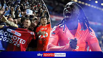 FULL-TIME SCENES as Coventry promoted back to Premier League!