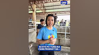 Jema Galanza FUN MIC’D UP EXPERIENCE during cow milking activity in Candon Eco Park | #OSTimeout